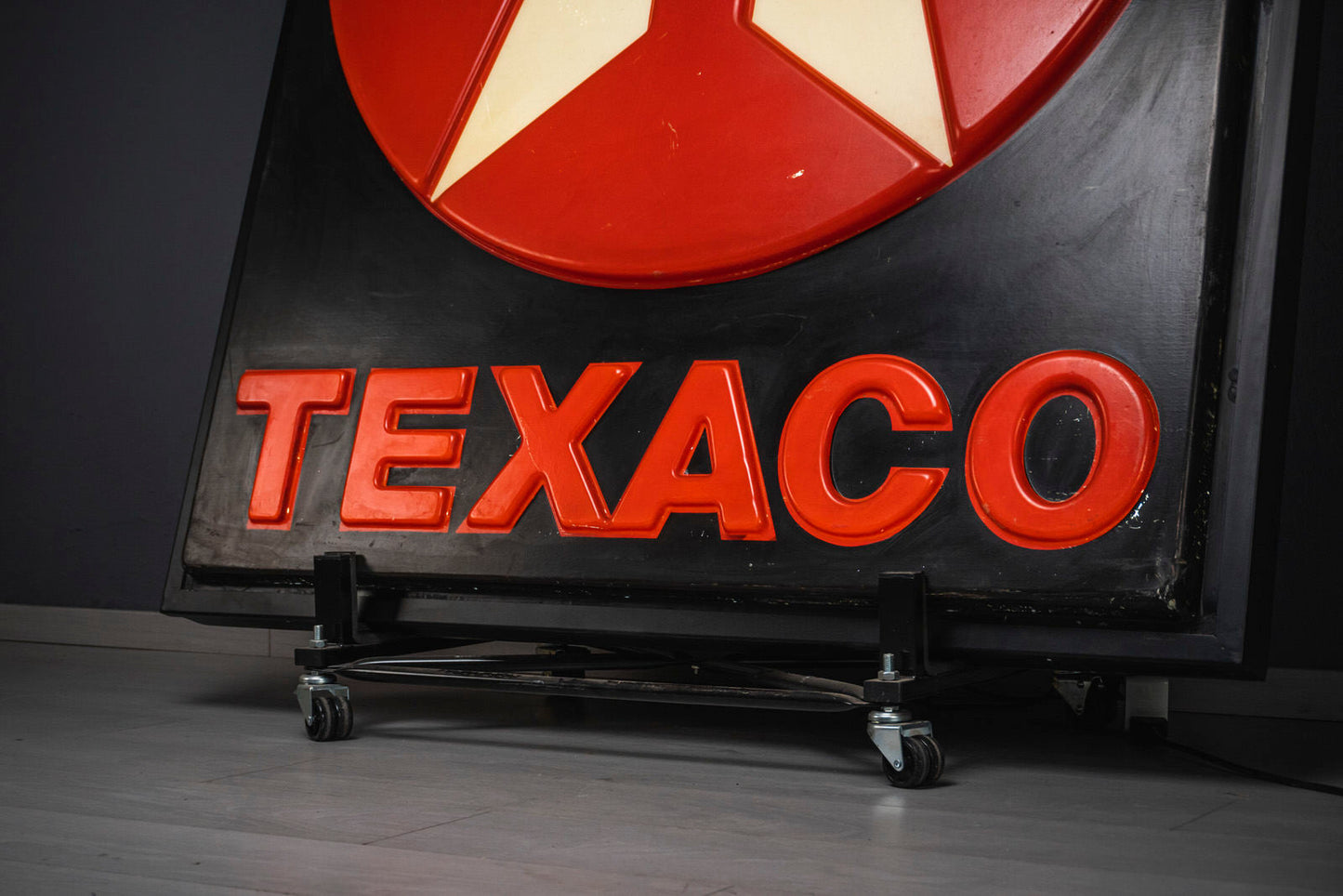 Texaco Illuminated Sign 1970