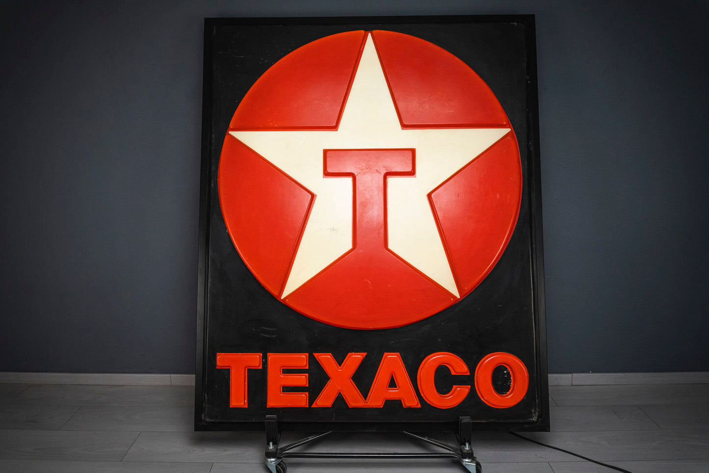 Texaco Illuminated Sign 1970