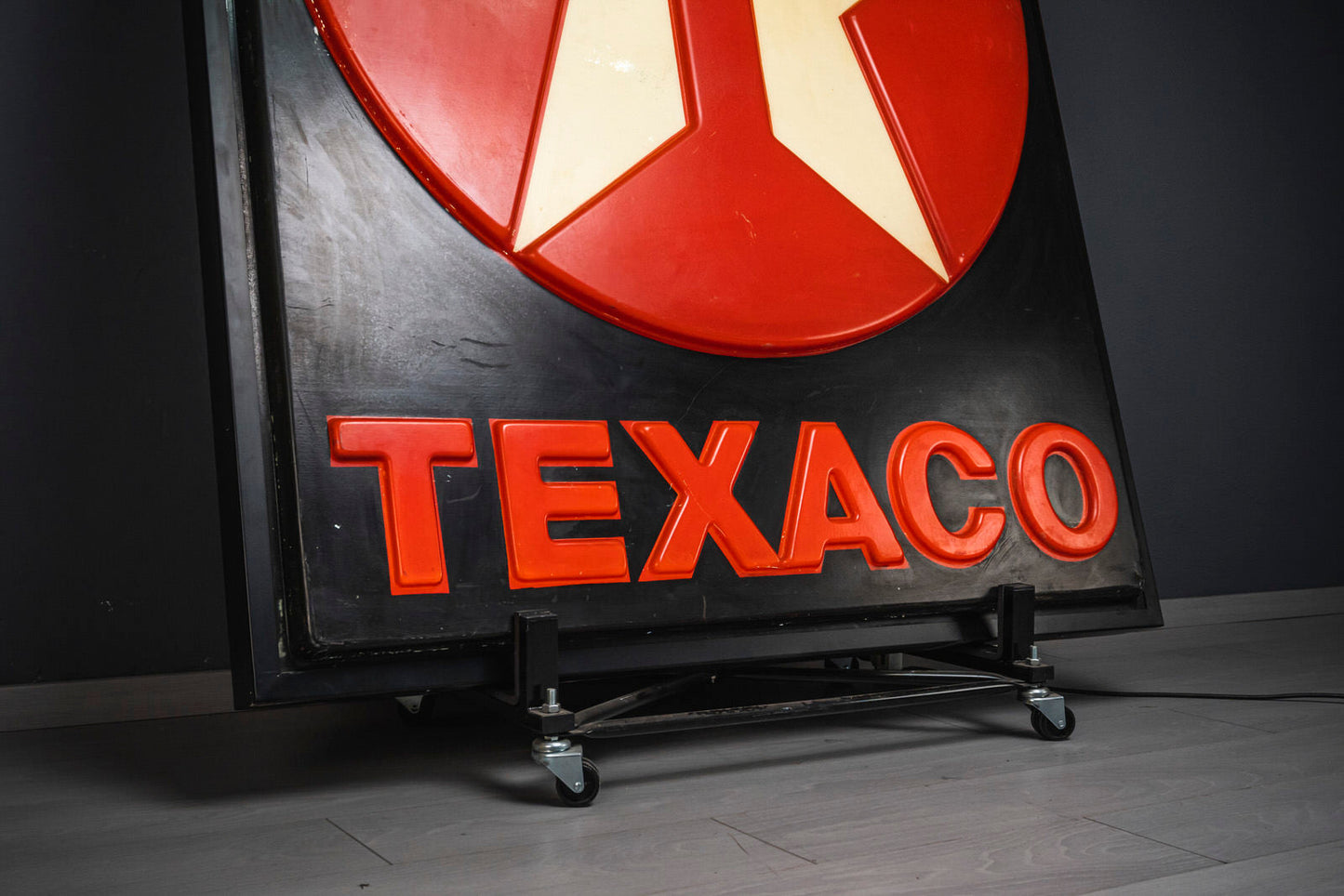 Texaco Illuminated Sign 1970