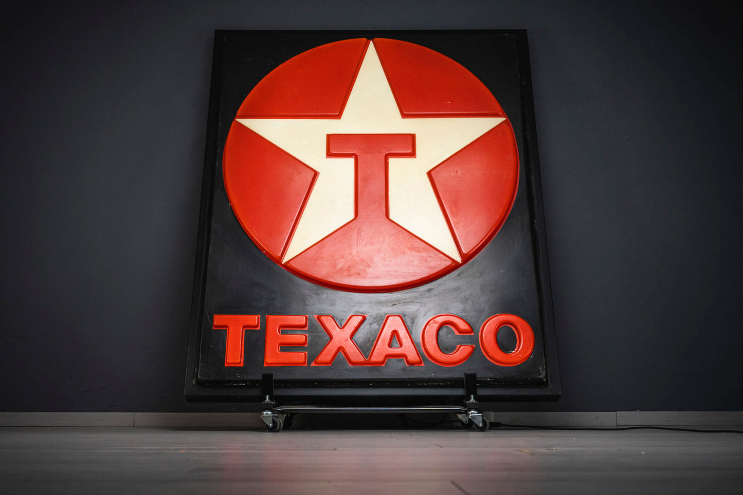 Texaco Illuminated Sign 1970