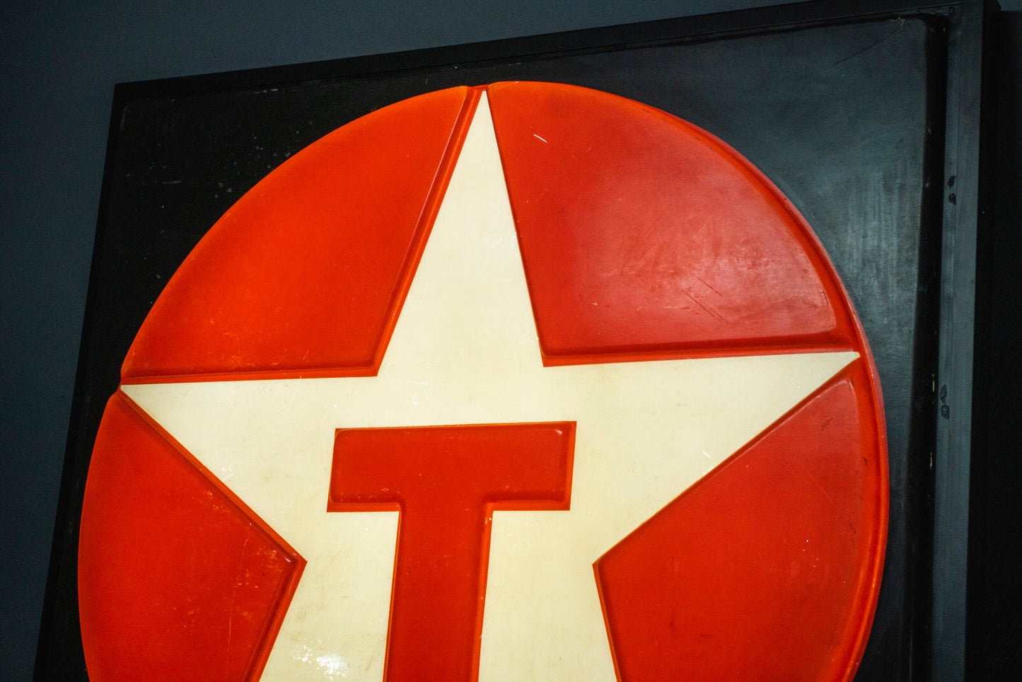 Texaco Illuminated Sign 1970