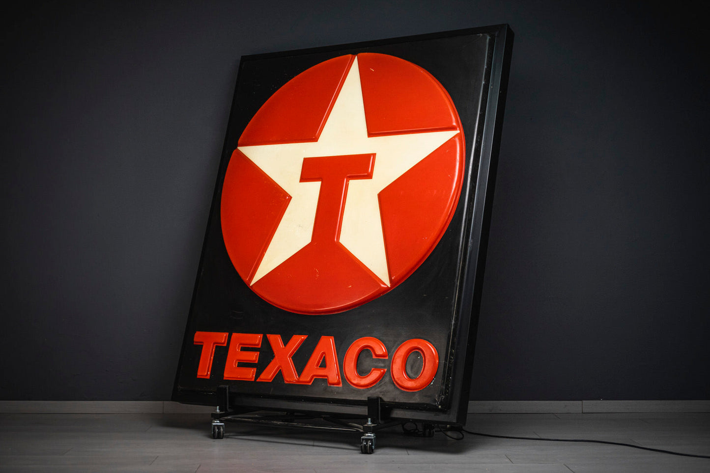 Texaco Illuminated Sign 1970