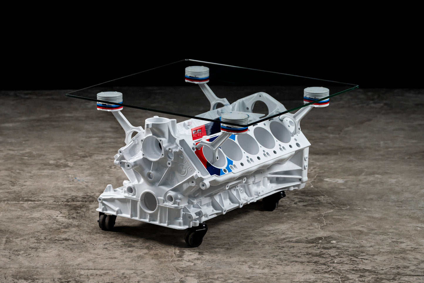 BMW V10 engine block table