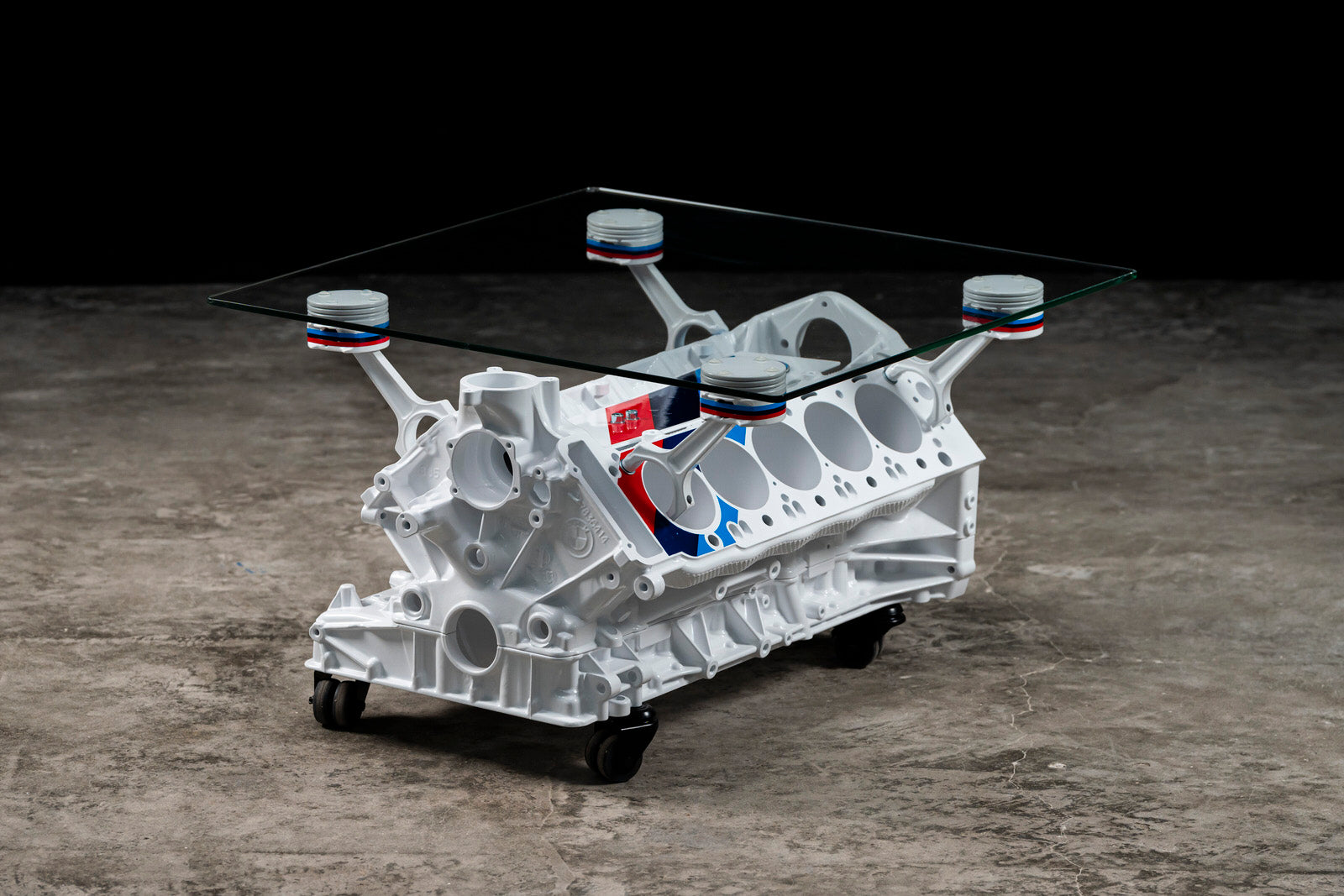 BMW V10 engine block table