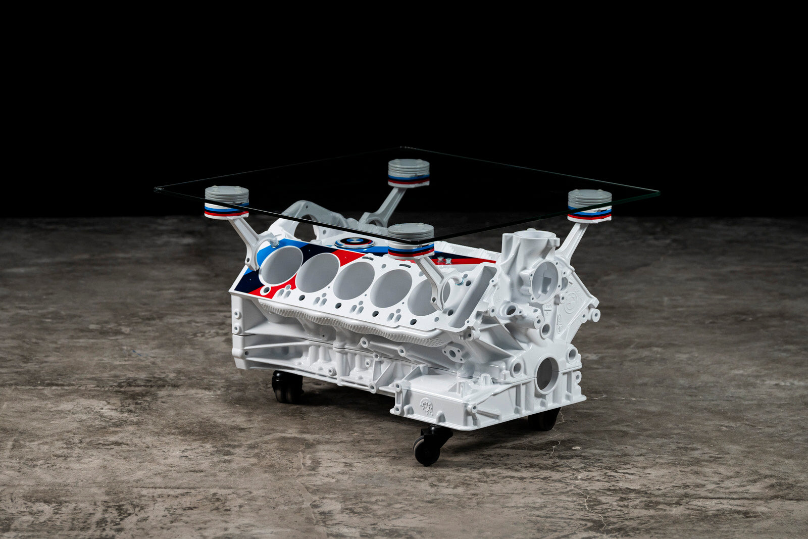 BMW V10 engine block table