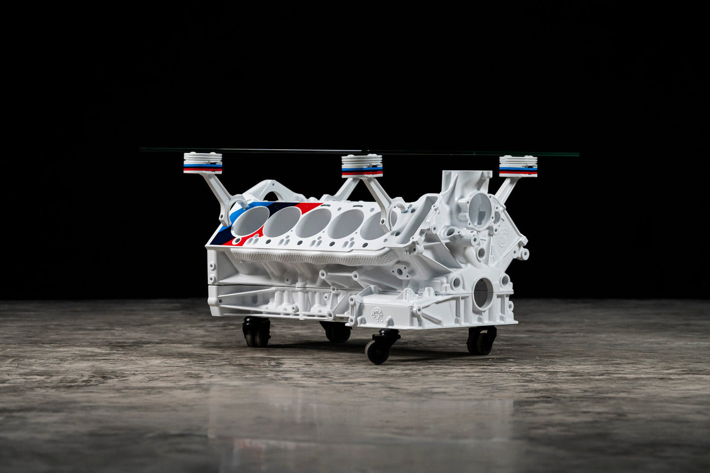 BMW V10 engine block table