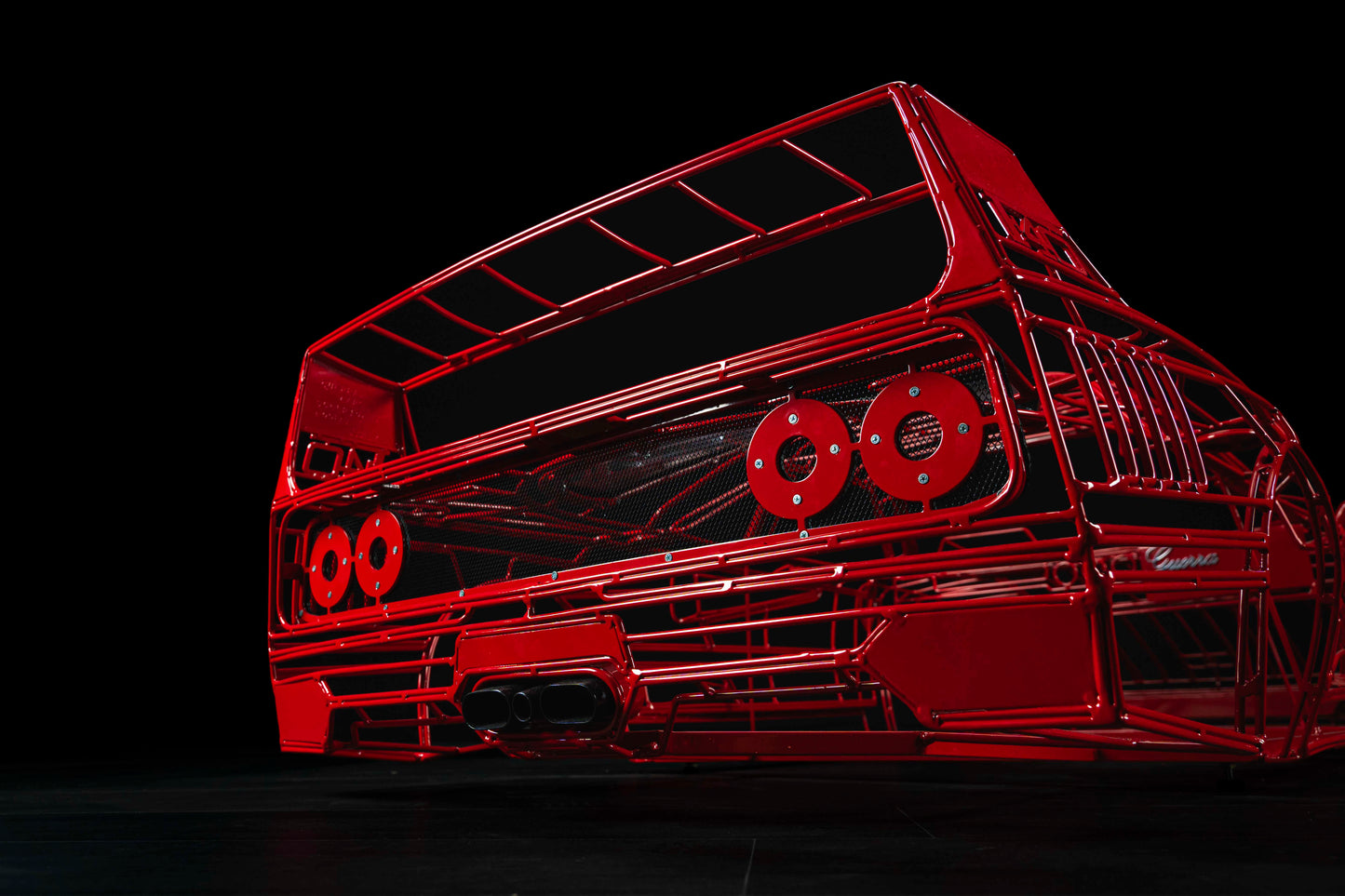 F40 Wireframe  1:3 Sculpture