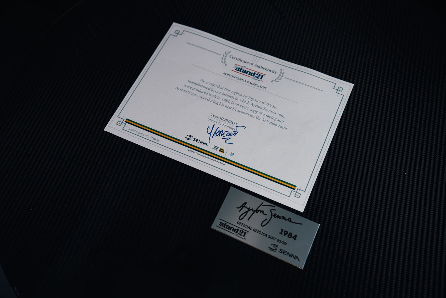 Ayrton Senna 1994 Signed T-shirt