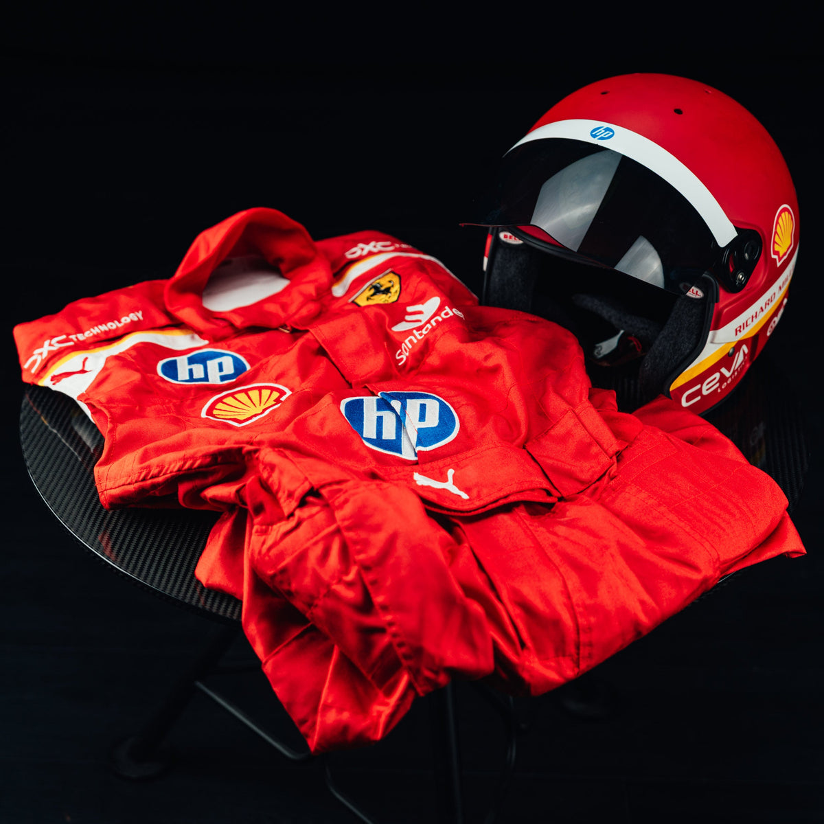Ferrari Mechanic Suit and Helmet