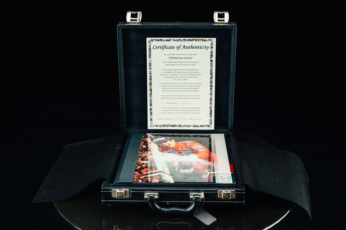 Ayrton Senna Photo Book