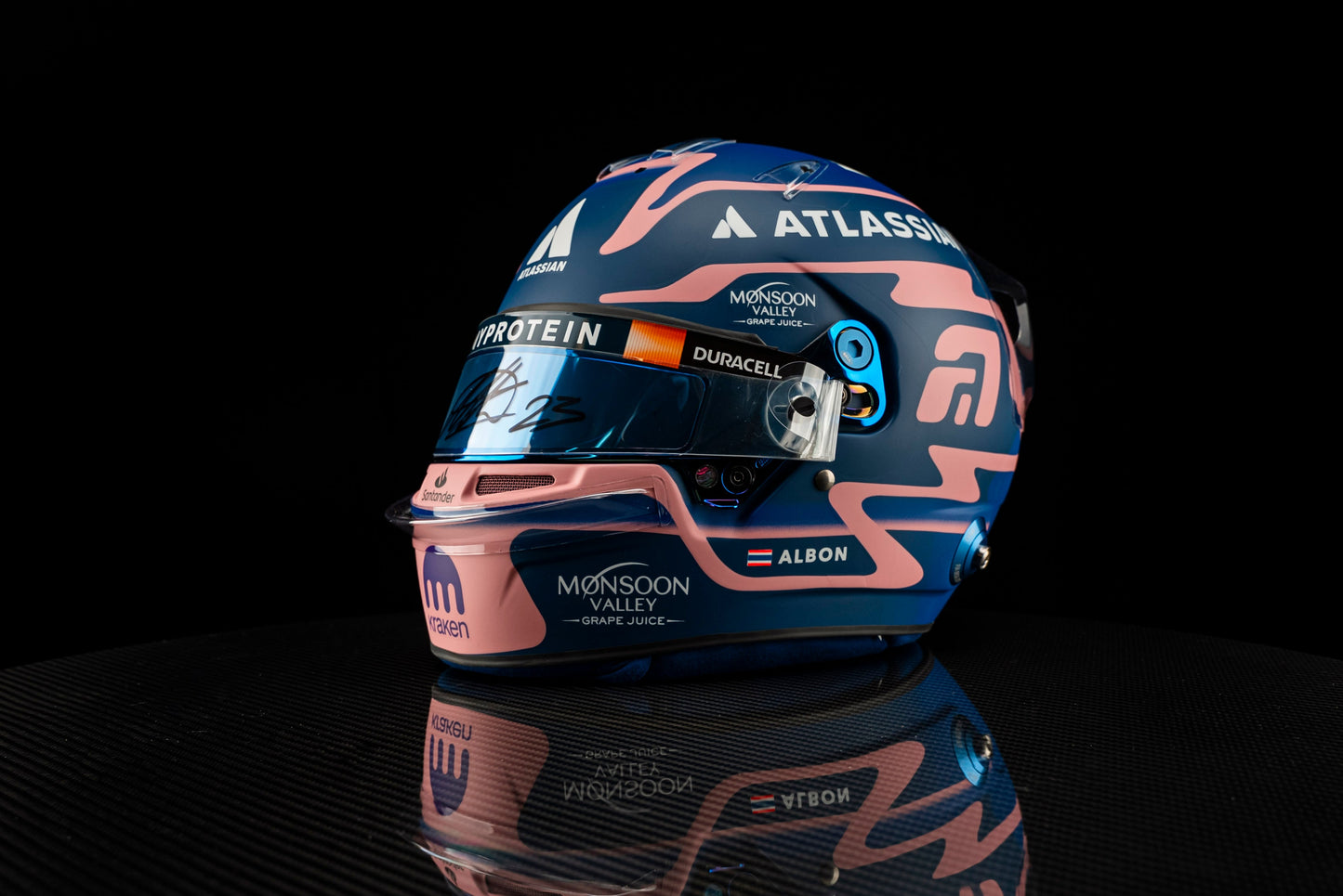 Alexander Albon 2025 Helmet