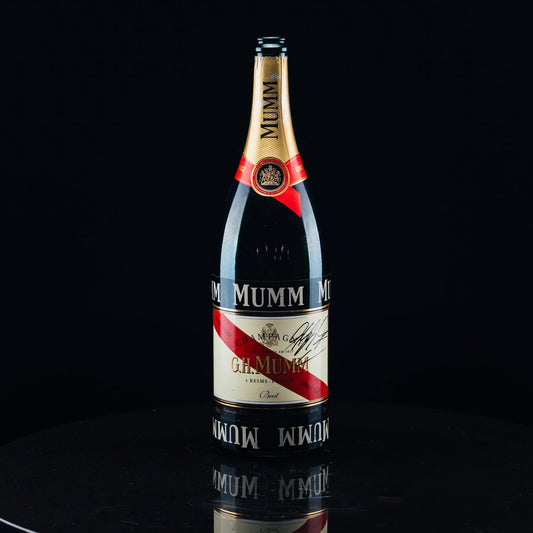 Mumm Podium Bottle Signed from Michael Schumacher