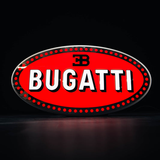 Bugatti Illuminated Sign