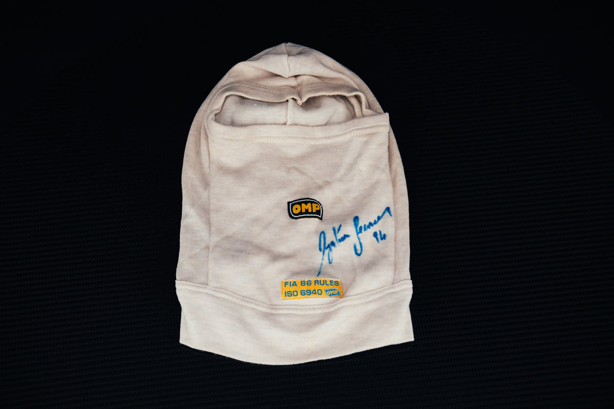 Ayrton Senna 1994 Signed Balaclava