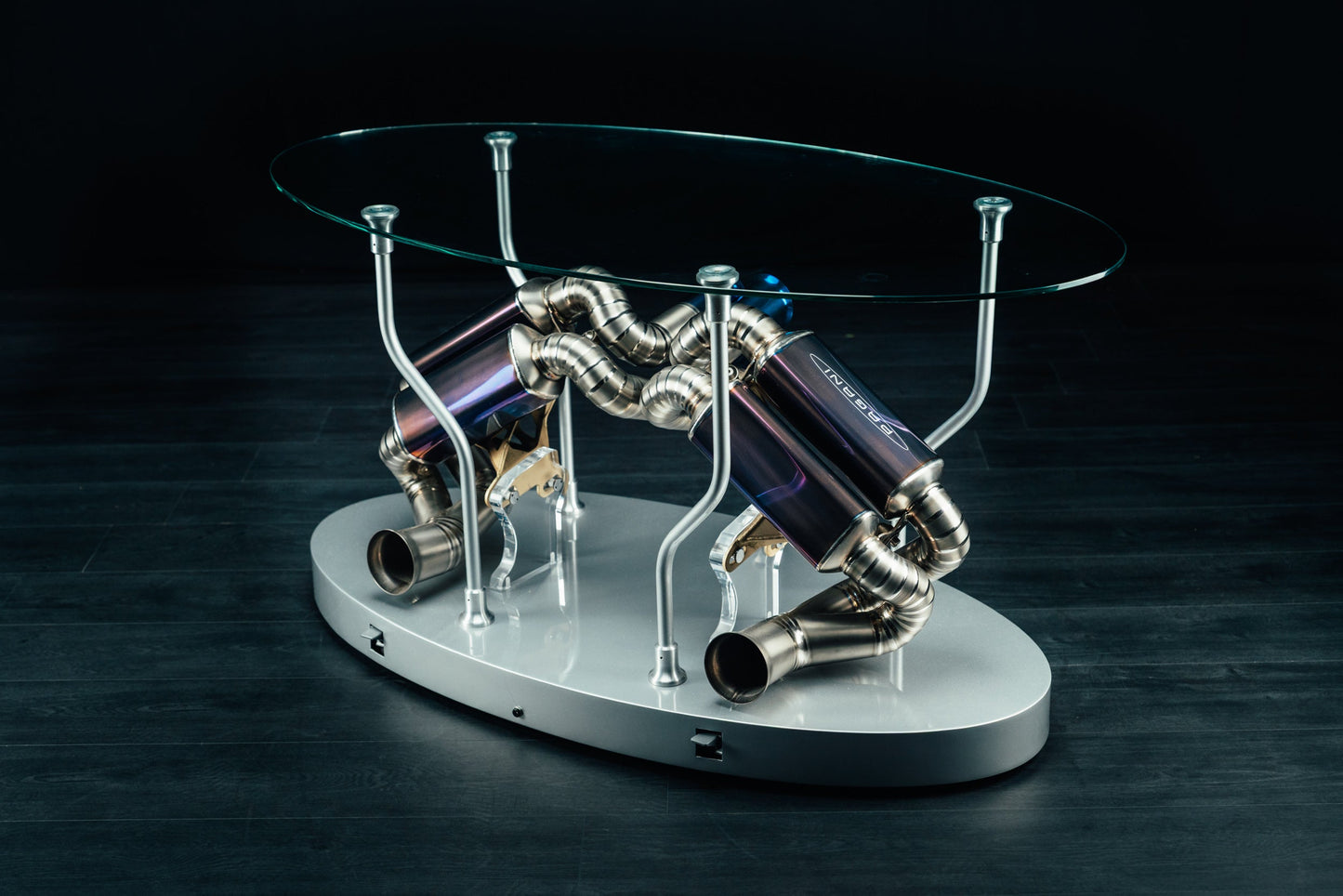Pagani Zonda R Exhaust Table