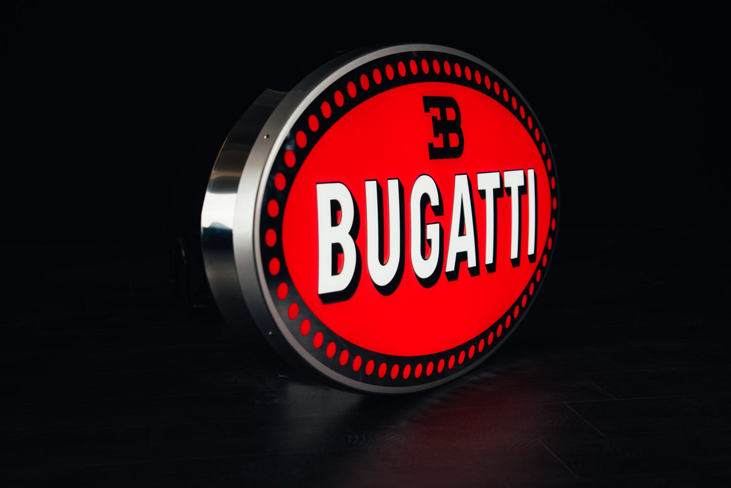 Bugatti Illuminated Sign