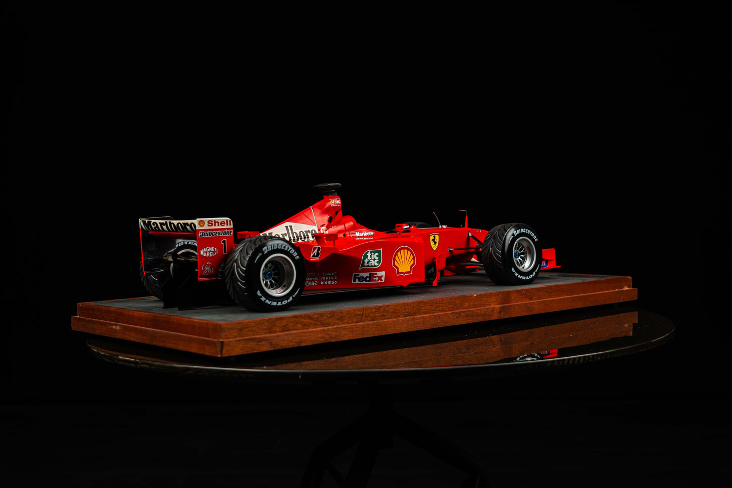 Ferrari F2001 Amalgam model Signed