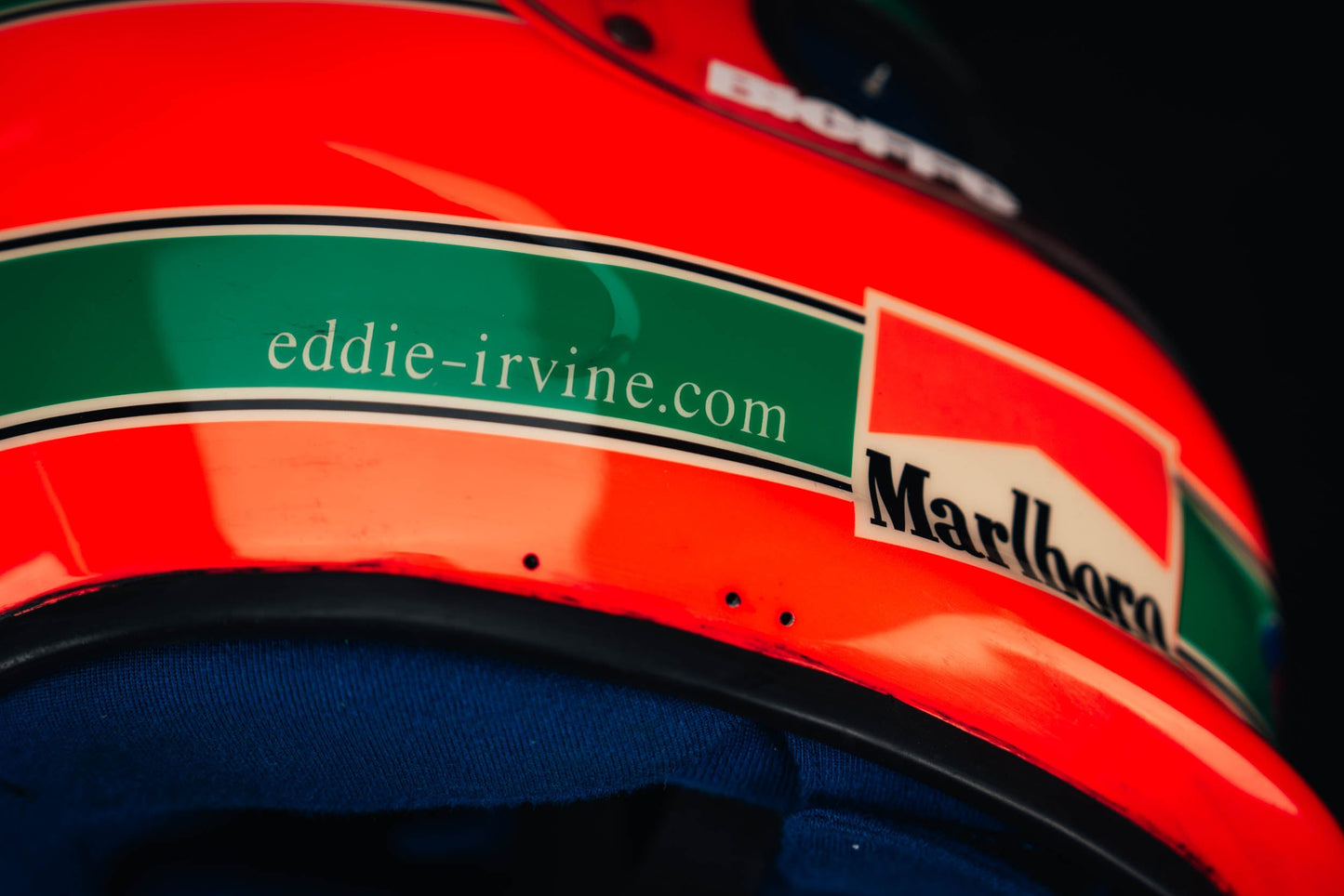 Eddie Irvine Helmet