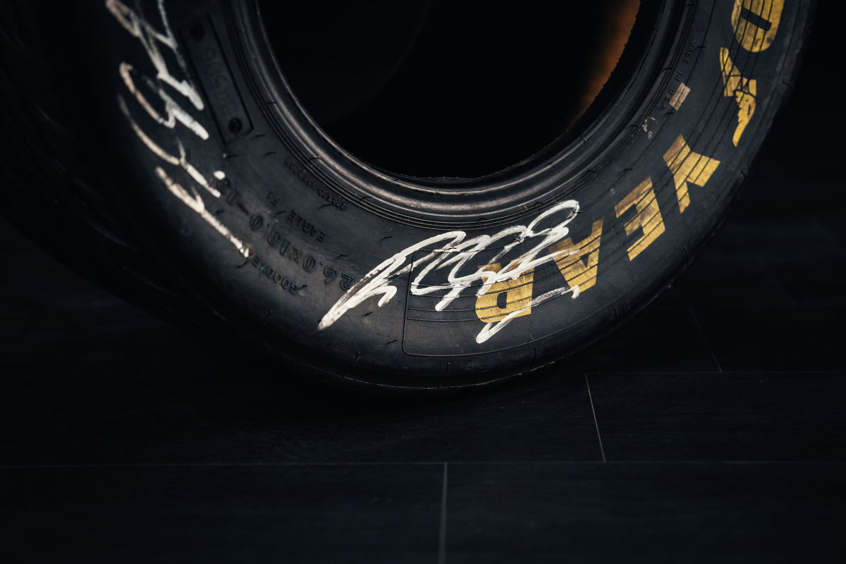 Michael Schumacher Signed Tyre