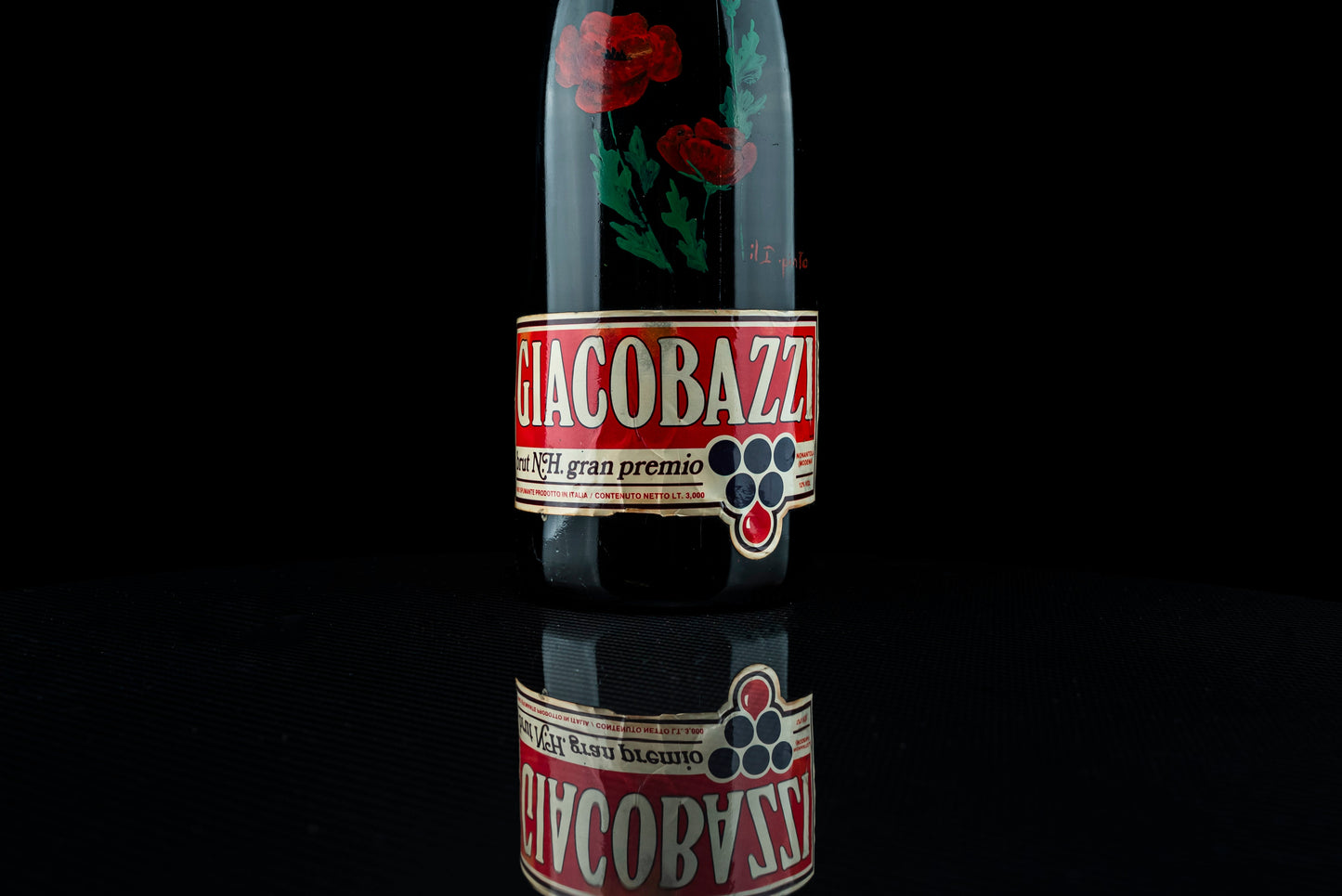 Gilles Viilleneuve Signed Bottle