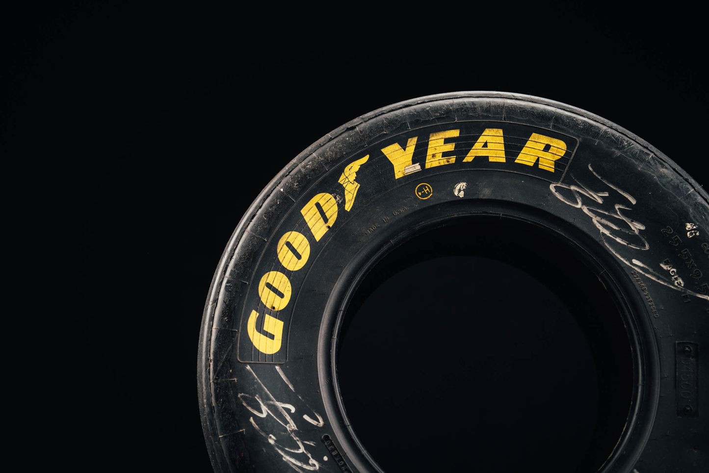 Michael Schumacher Signed Tyre