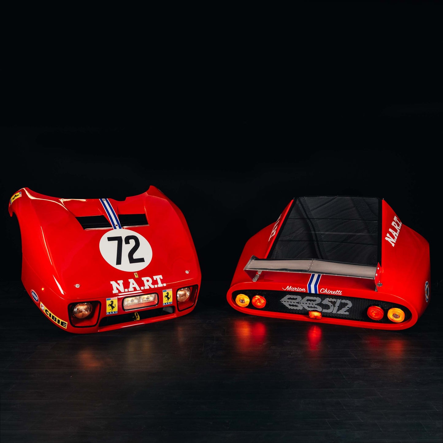 512 BB LM Front Rear Bonnet