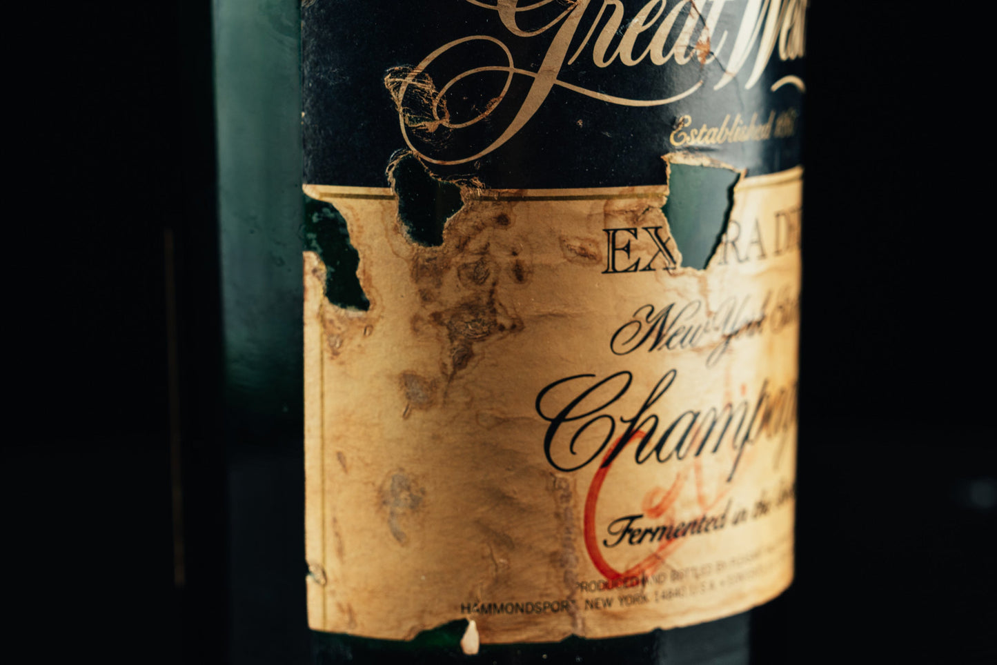 Gilles Villeneuve Singed Bottle