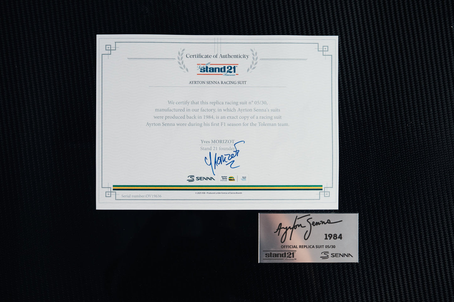 Ayrton Senna 1994 Signed T-shirt