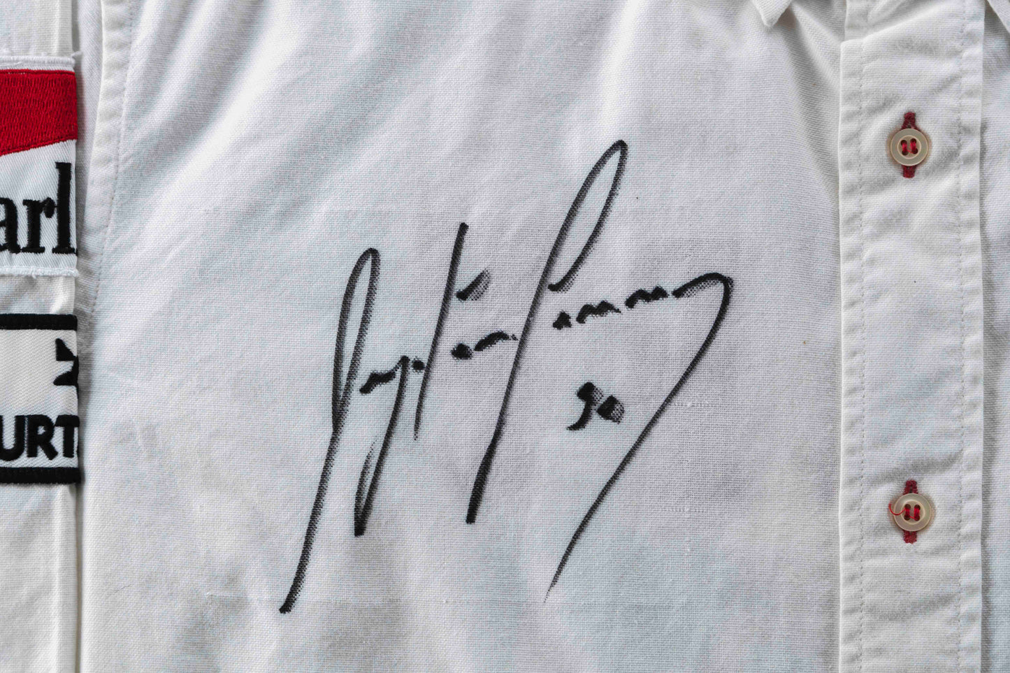 Ayrton Senna Signed Shirt