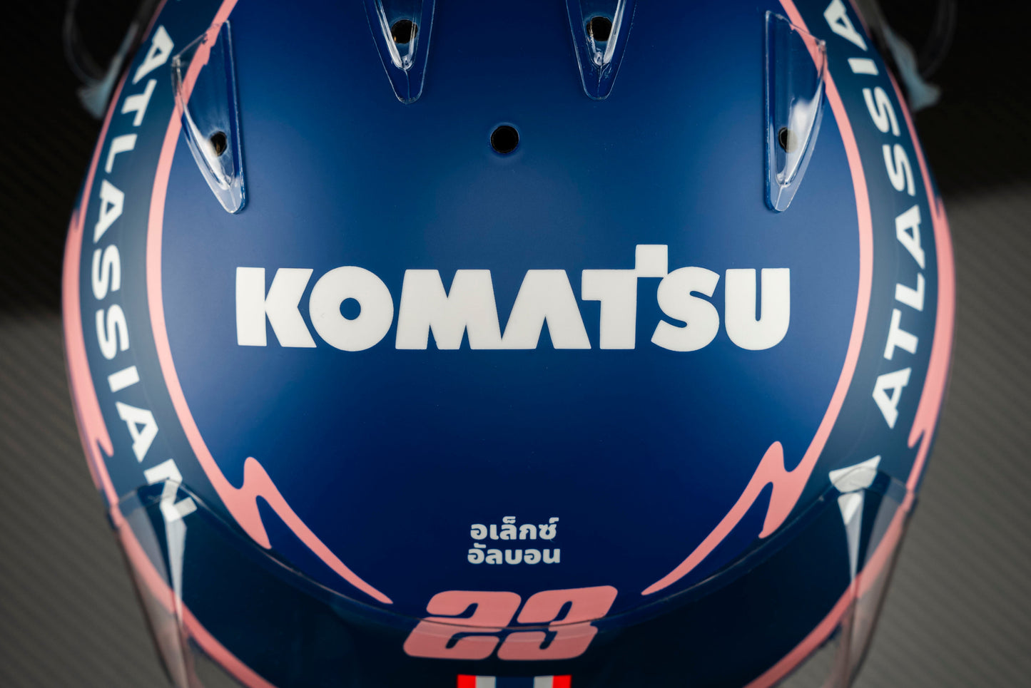 Alexander Albon 2025 Helmet