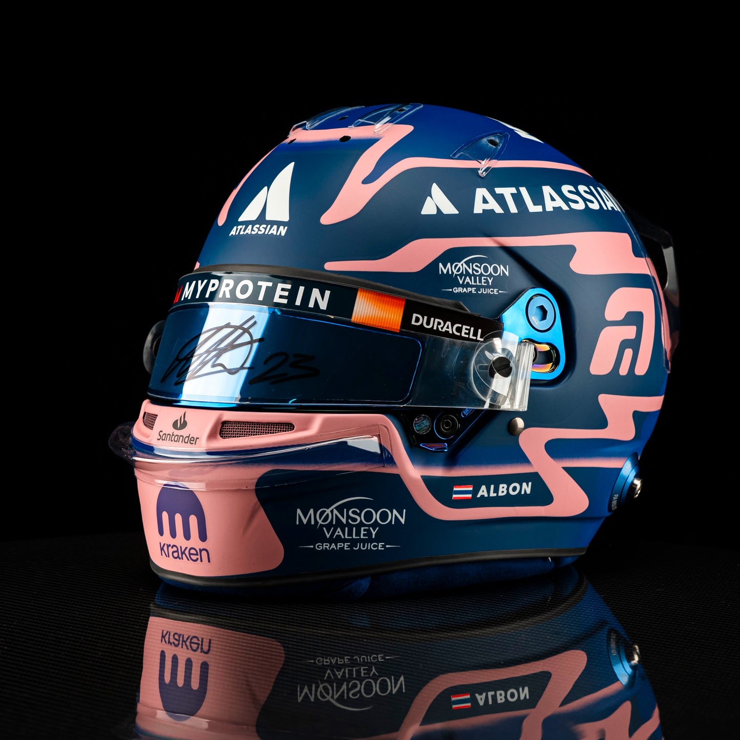 Alexander Albon 2025 Helmet