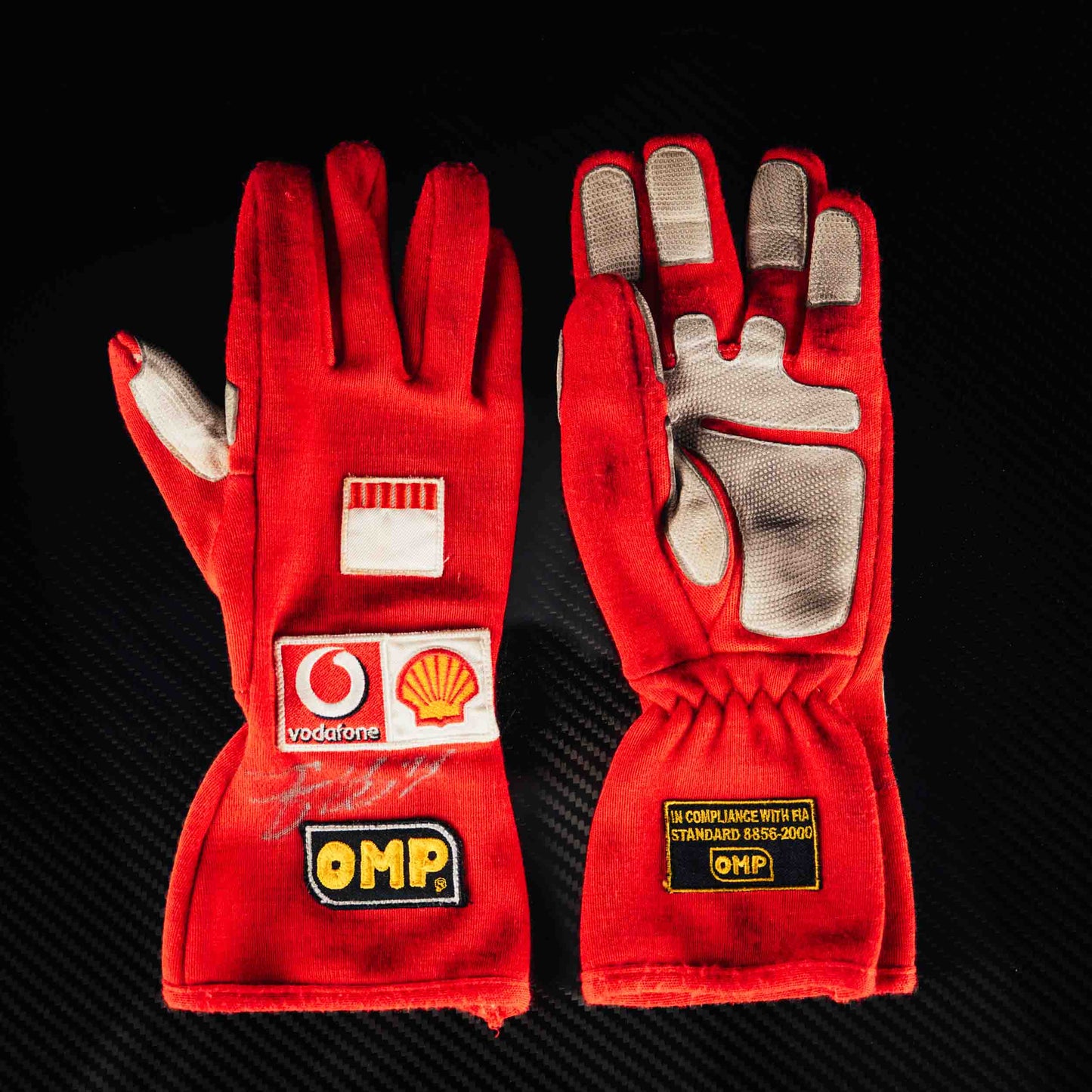 Michael Schumacher Signed gloves