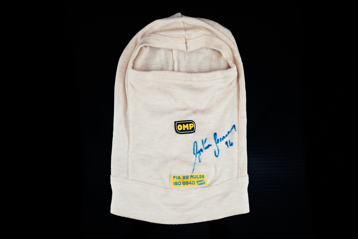 Ayrton Senna 1994 Signed Balaclava
