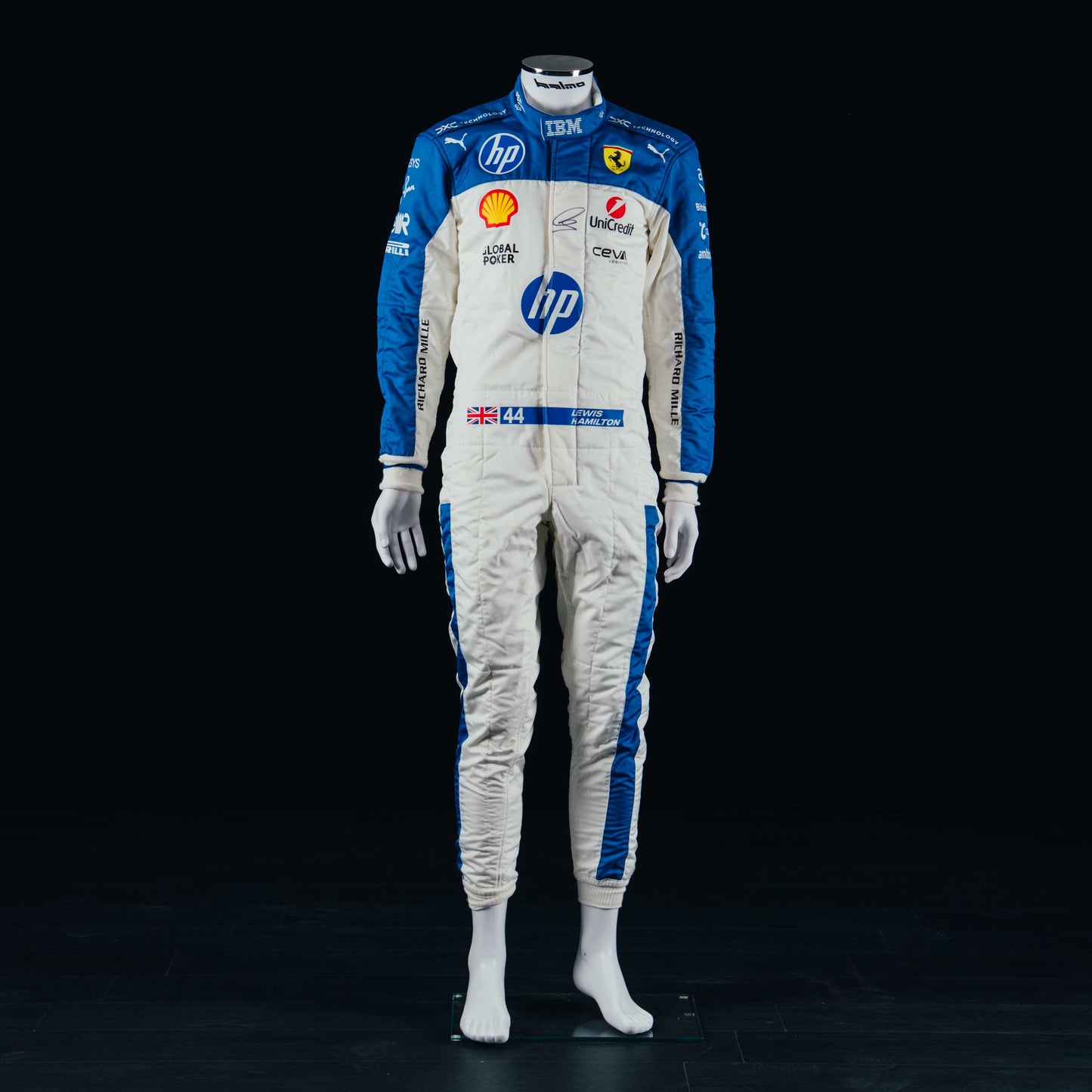 Lewis Hamilton Replica Signed Suit