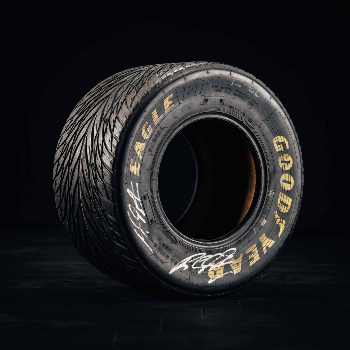 Michael Schumacher Signed Tyre