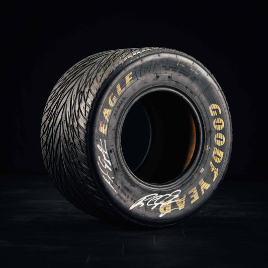 Michael Schumacher Signed Tyre