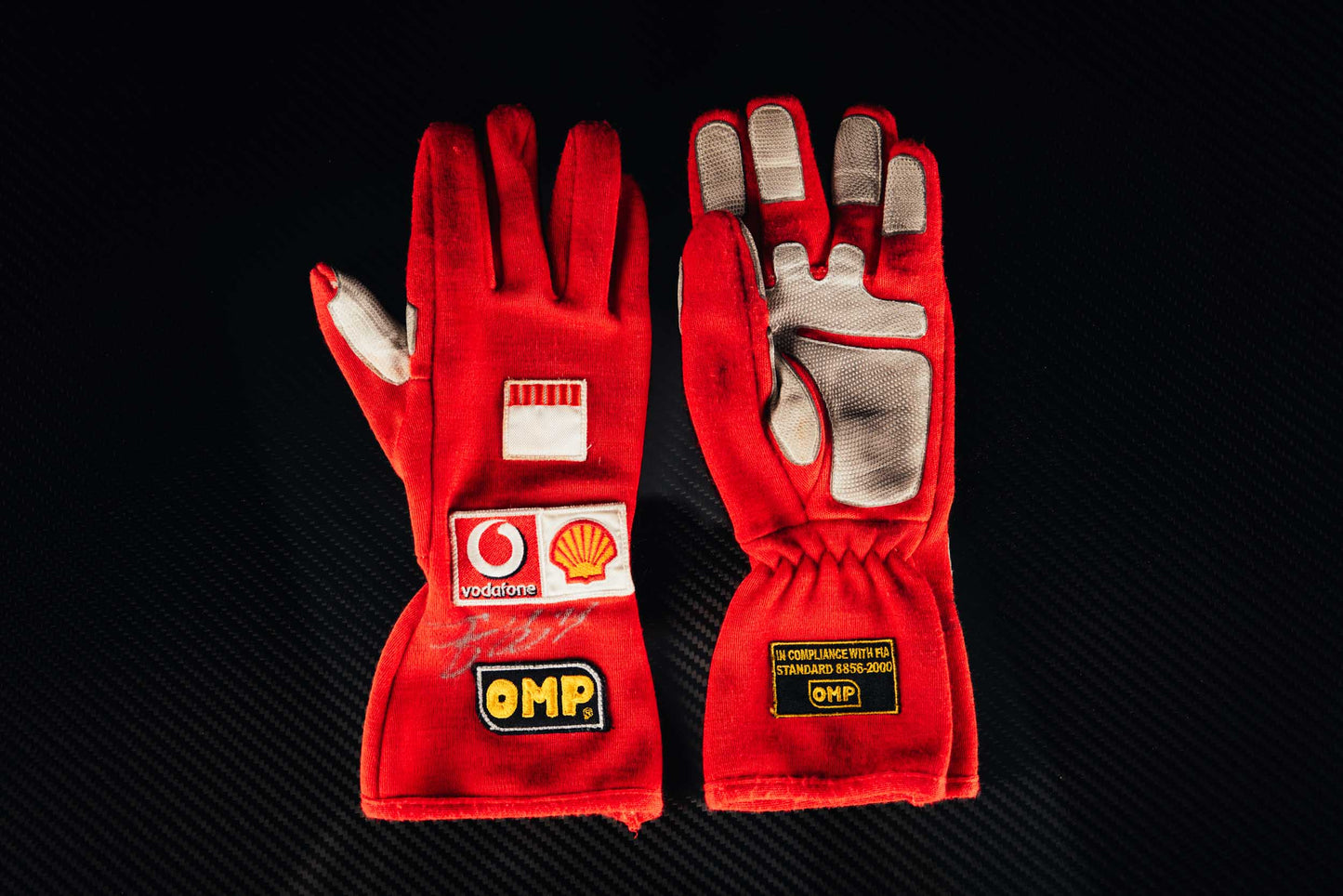 Michael Schumacher Signed gloves