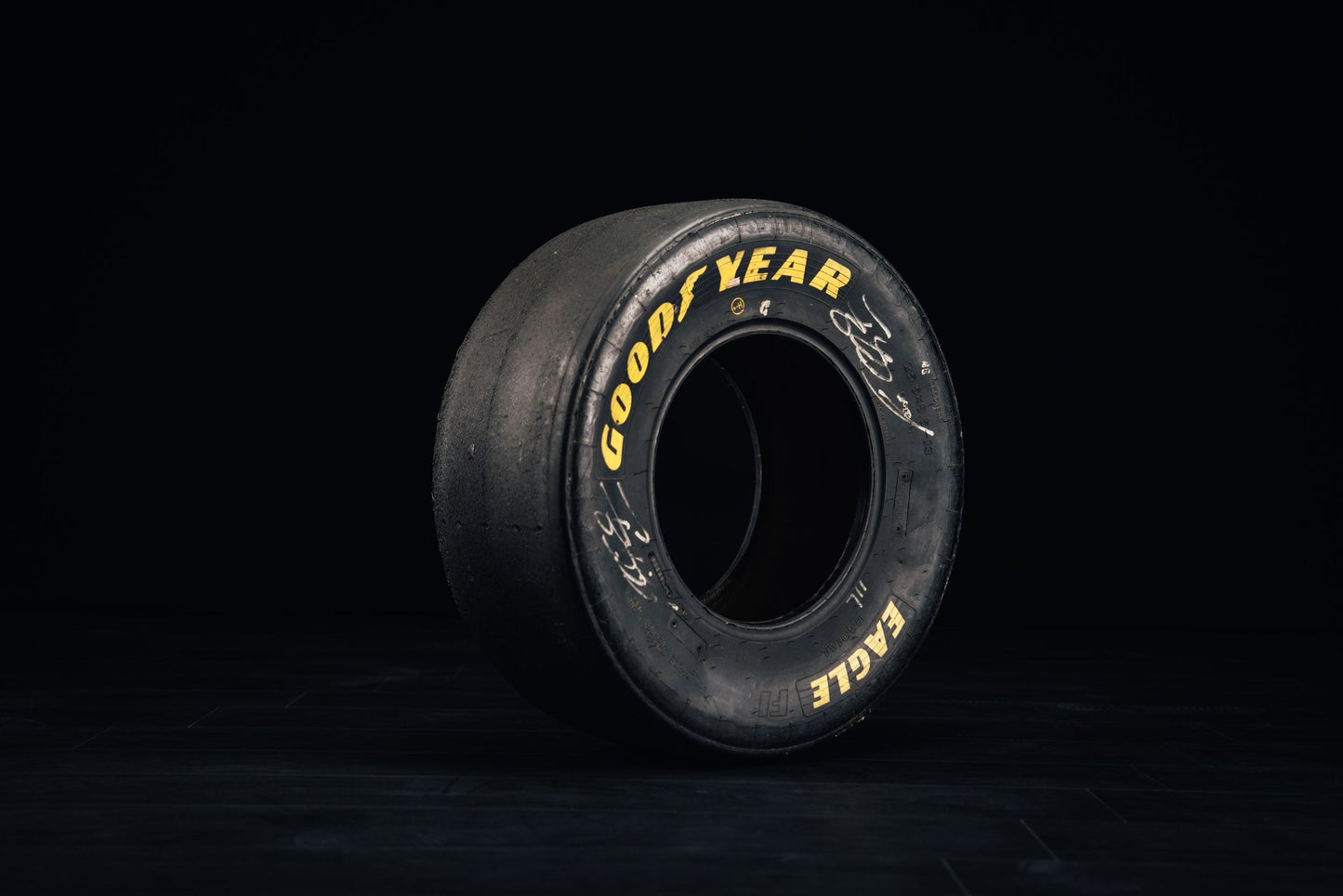 Michael Schumacher Signed Tyre
