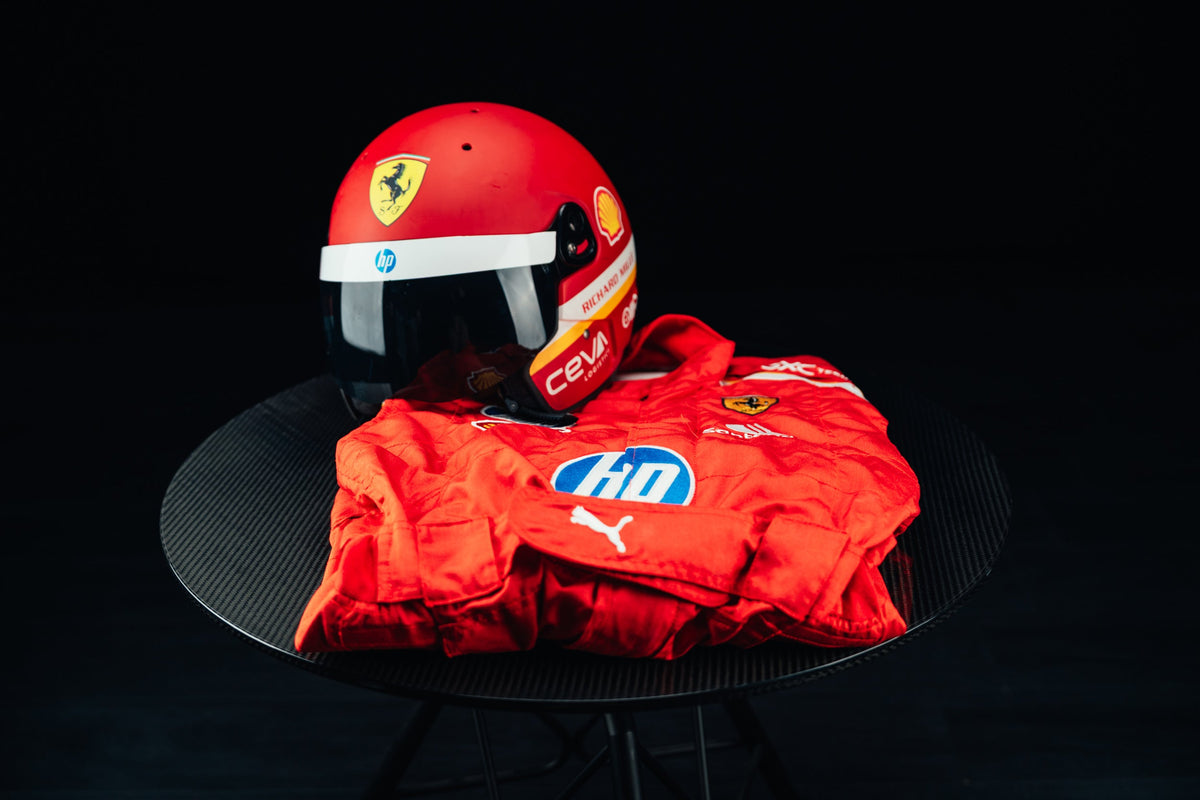 Ferrari Mechanic Suit and Helmet