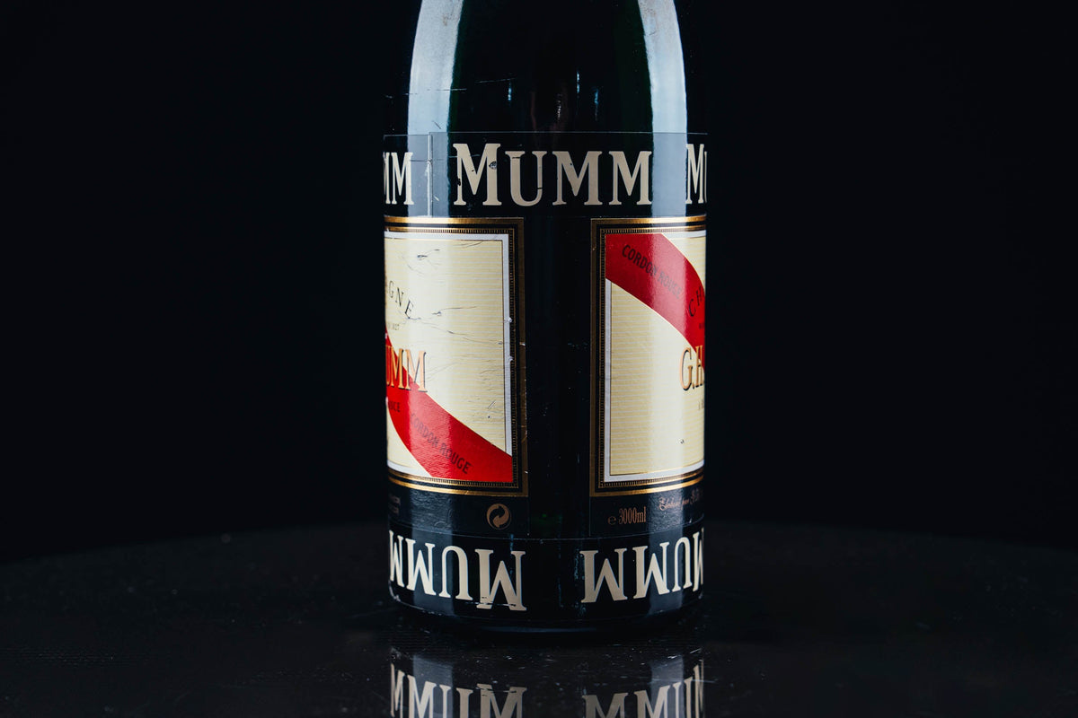 Mumm Podium Bottle Signed from Michael Schumacher