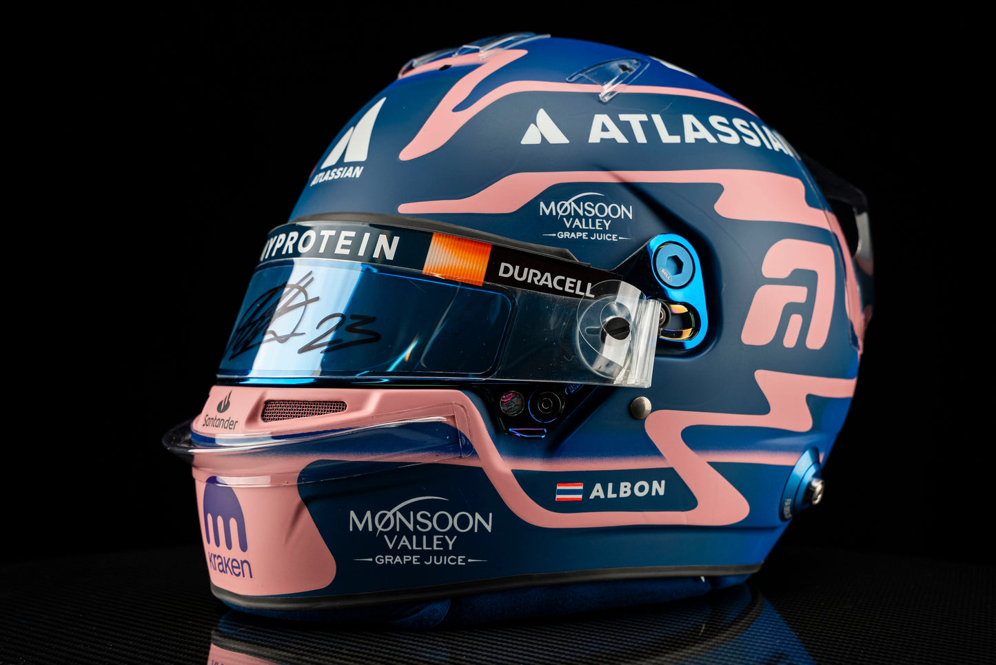 Alexander Albon 2025 Helmet