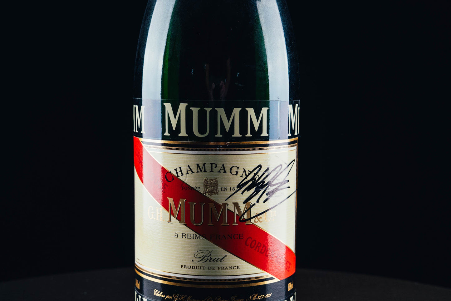 Bottle Signed from Michael Schumacher