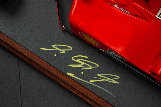 Ferrari F2001 Amalgam model Signed