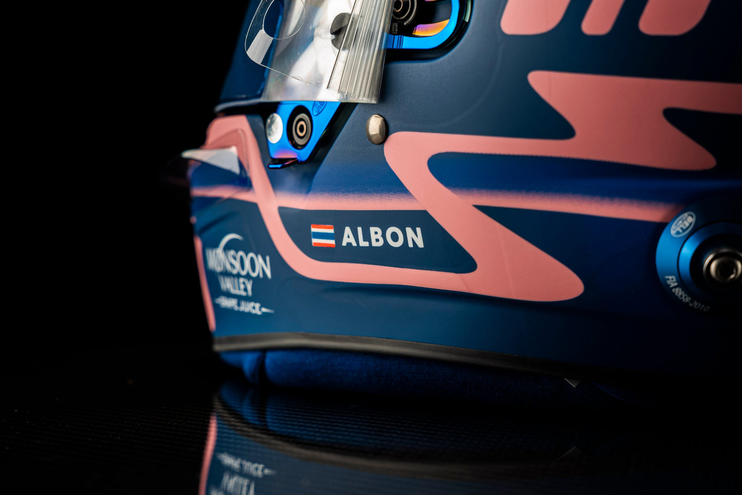 Alexander Albon 2025 Helmet