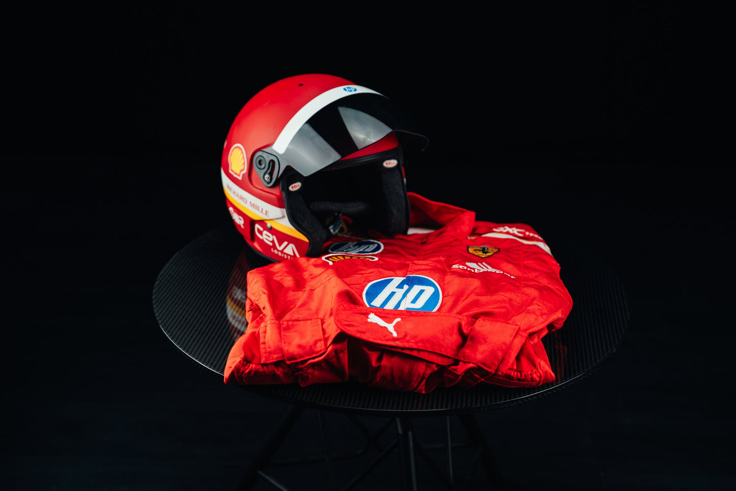 Ferrari Mechanic Suit and Helmet