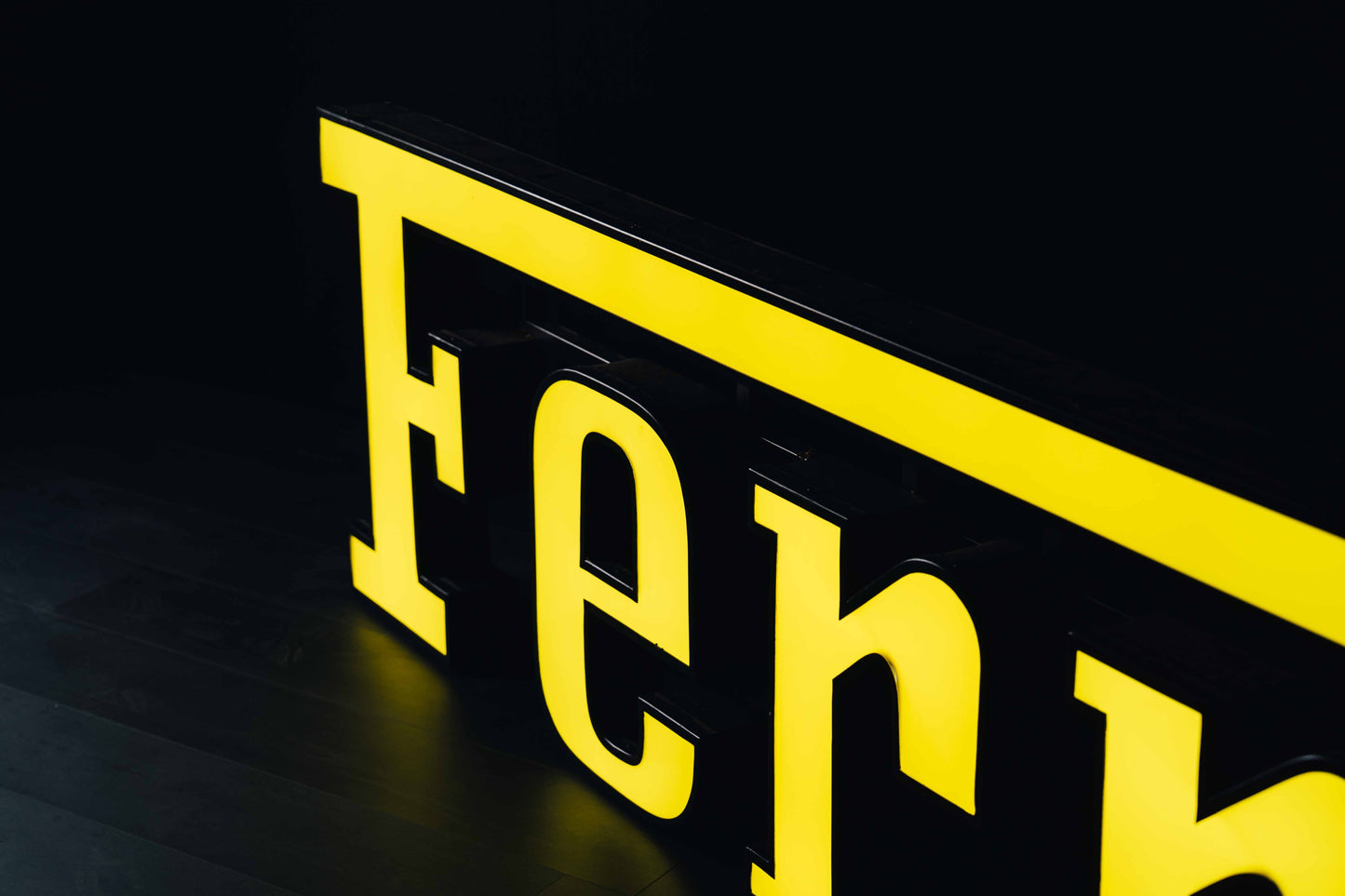 Ferrari Illuminated Sign
