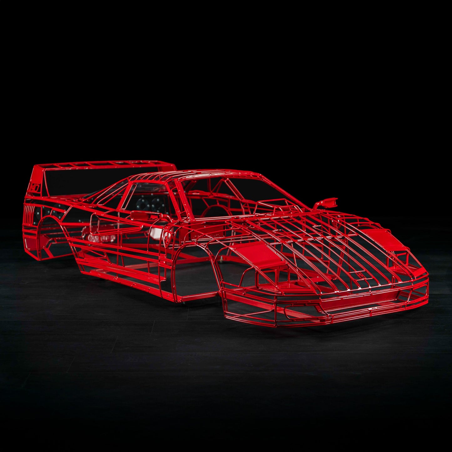 F40 Wireframe  1:3 Sculpture