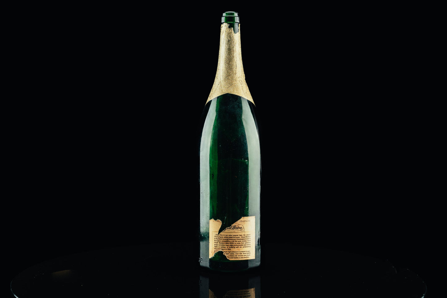 Gilles Villeneuve Singed Bottle