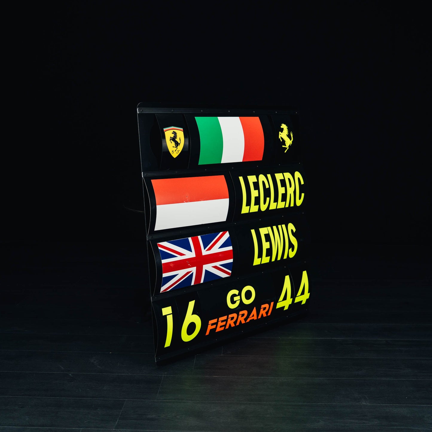 1045 - Leclerc and Hamilton Pit Board Panel