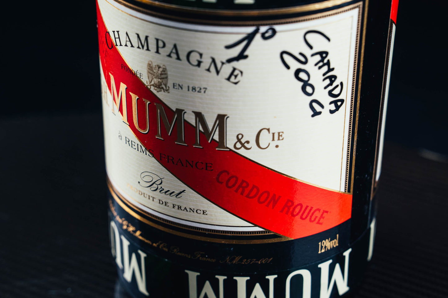 Bottle Signed from Michael Schumacher